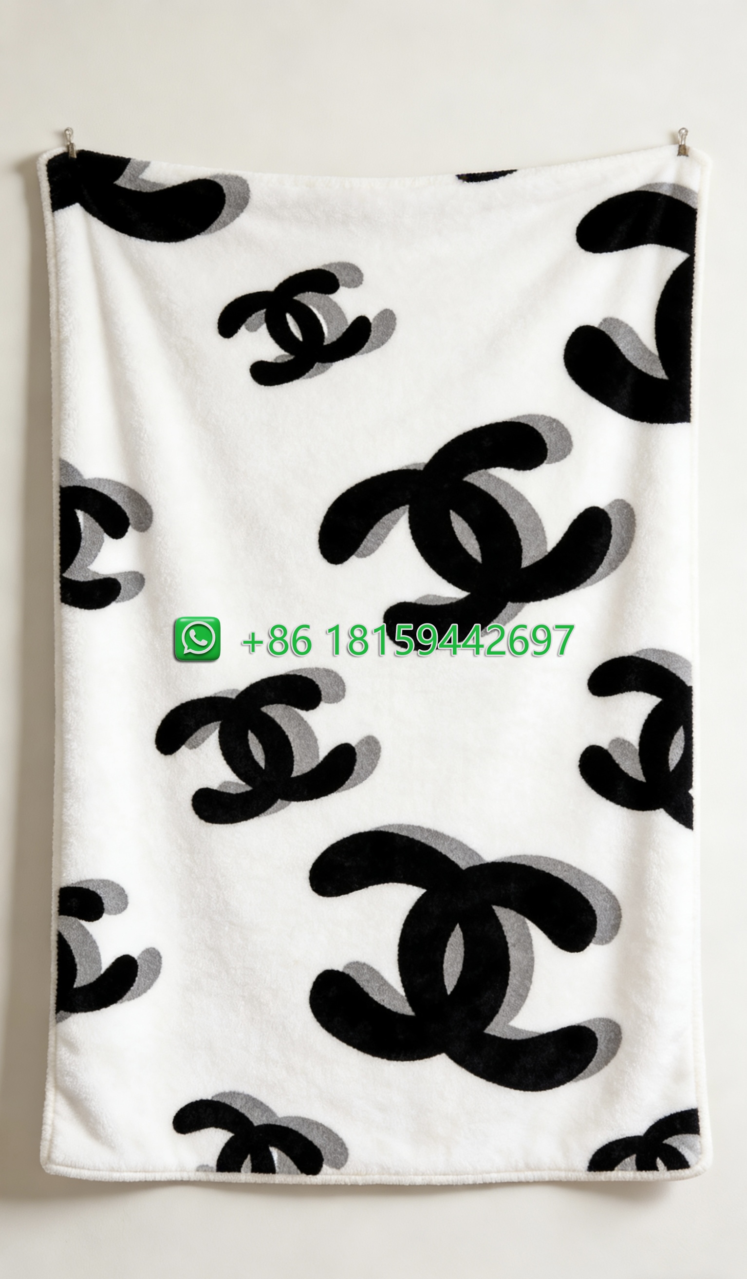 Chanel Throw Blankets